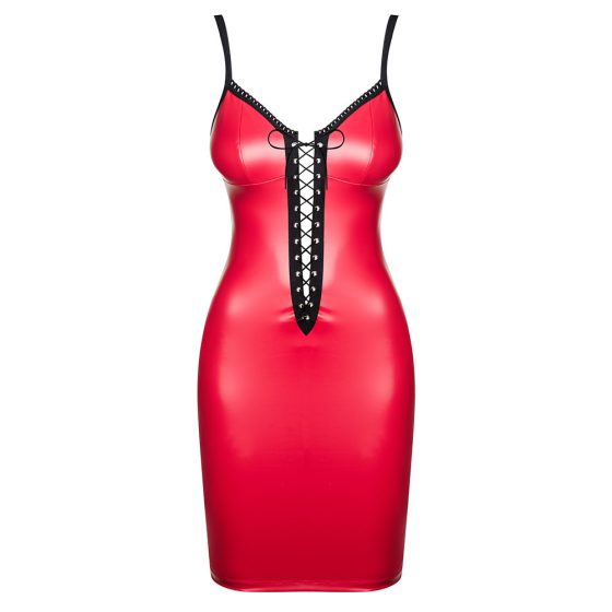 Obsessive Redella fűzős ruha és alsó (piros) L-XL méret