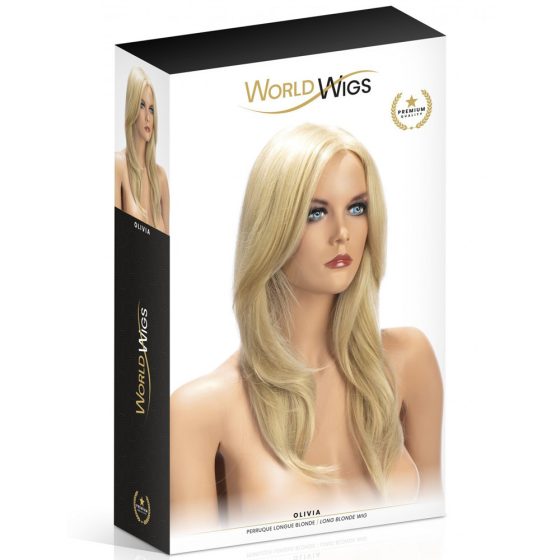 World Wigs Olivia hosszú, szőke paróka